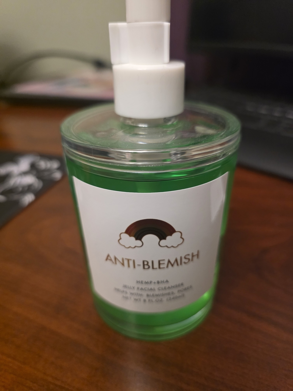 Anti-Blemish Green Gentle Facial Cleanser -